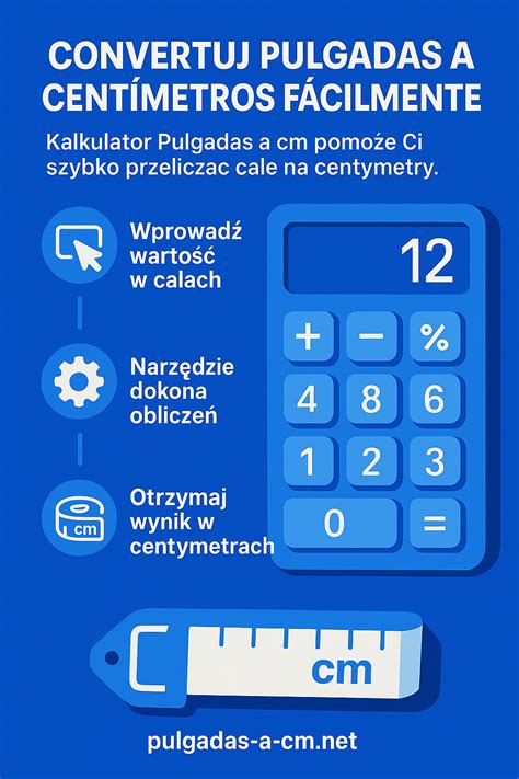 Conversor pulgadas a cm