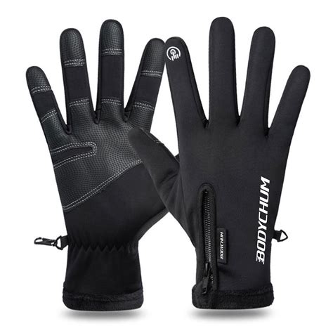 Bodychum Men's Gloves Winter Warm Driving Gloves Man Women Fleece ...