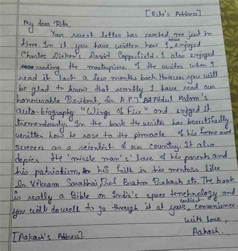 How to write a letter to your friend in another country telling her ...