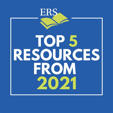 ERS Top FIVE Resources from 2021 - Education Resource Strategies