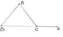 Postulate 4: sum of angles on the straight line = 180 0