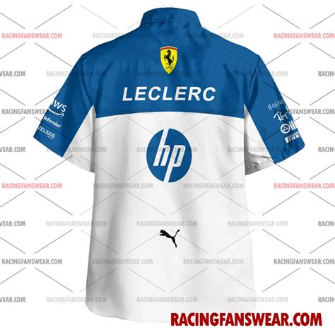 Charles Leclerc Formula One Racing 2025 Uniform Apparel Clothes ...