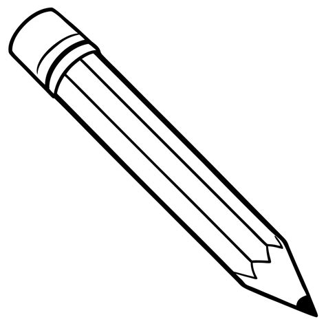 Pencil Coloring Page