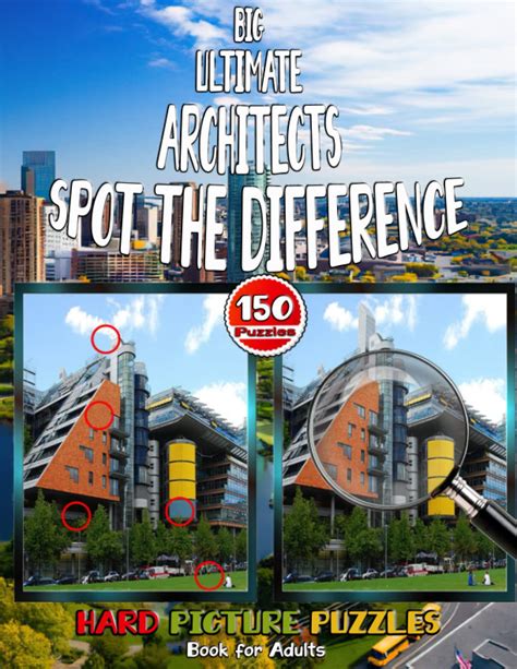 Buy BIG Ultimate Architects Spot The Difference 50 Picture Puzzles Book ...