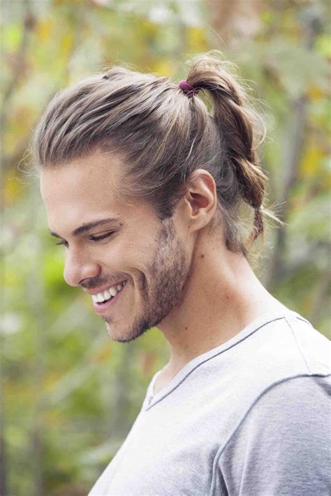 Ponytail Mens Hairstyles