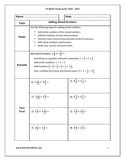 Image result for Math TSI Free Study Guide