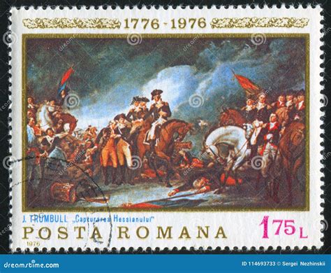 The Capture of the Hessians Editorial Stock Photo - Image of antique ...