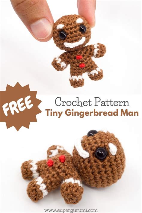 Image result for Crochet Gingerbread Man Tutorial