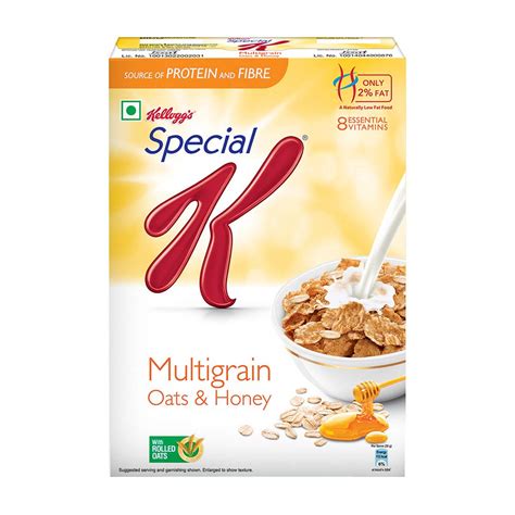 Kellogg's Special K Multigrain Oats & Honey, Breakfast Cereals, 435g ...