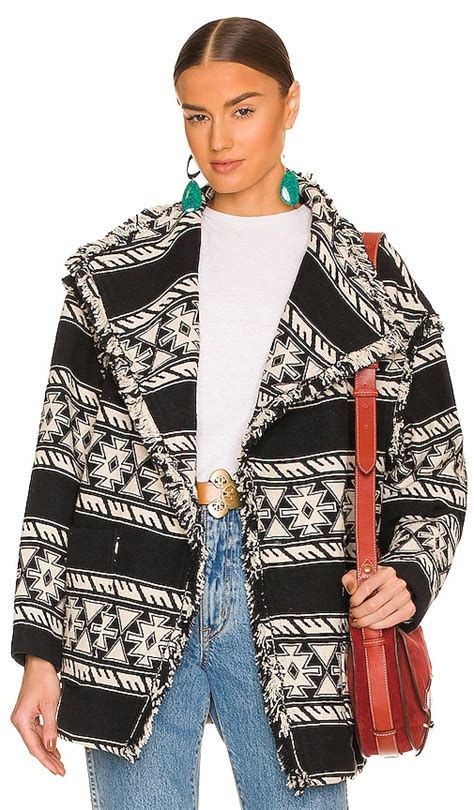 Isabel Marant Etoile Josialo Jacket in BLACK | REVOLVE