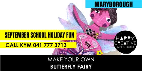 Butterfly Fairy, Happy Creative - Art & Craft Studio, Maryborough, 20 ...