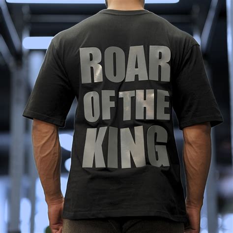 KING's ROAR Oversize 3D Printed T-shirt – KLOTHOFLEX