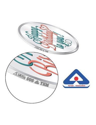 Precious Moments Color Happy Birthday BIS Hallmarked Silver Coin Of 50 ...