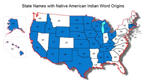 Native Echoes: Tracing State Names to Indigenous Roots