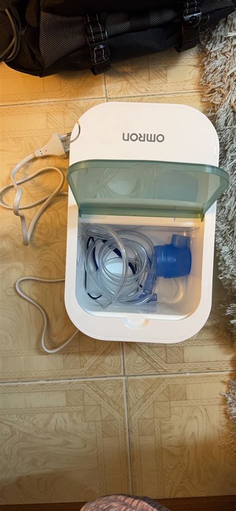 Omron NEC 301 Duo Baby 2 in 1 Compressor Nebulizer & Nasal Aspirator ...