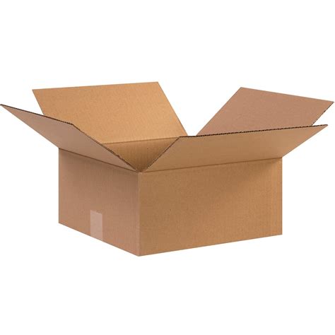 Aviditi 12126R Corrugated Cardboard Box 12 1/2" L x 12 1/2" W x 6" H ...