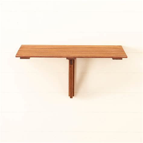 Buy Juliet Wall Mounting Table - Brown from Home Centre at just INR 8443.0