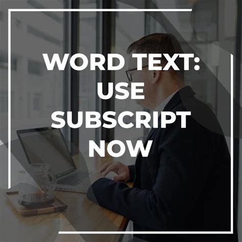 How to Add a Subscript in Word 的图像结果