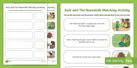 Jack and the Beanstalk Story Sequencing Pictures - Twinkl