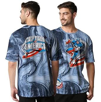 Wear Your Opinion Official Marvel Merchandise Oversized Printed T-Shirt ...