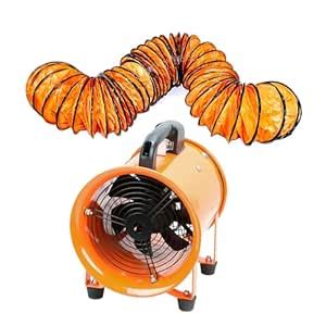 10-Inch High-Velocity Portable Utility Blower Fan, Industrial Exhaust ...