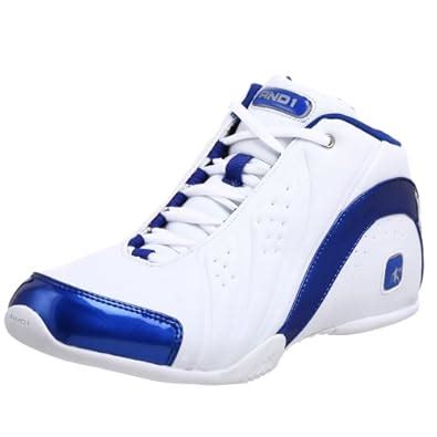 Buy AND1 Men's Rocket Mid Basketball Shoe,White/Royal/Silver,11 M at ...