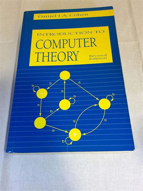 Introduction to Computer Theory : Cohen, Daniel I. A.: Amazon.in: Books