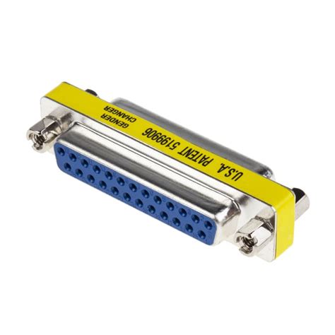 RS PRO | RS PRO D-sub Adapter Female 25 Way D-Sub to Female 25 Way D ...