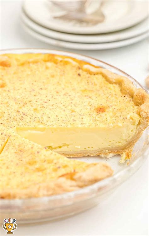 Egg Custard Pie Recipe | Dessert | The Best Blog Recipes