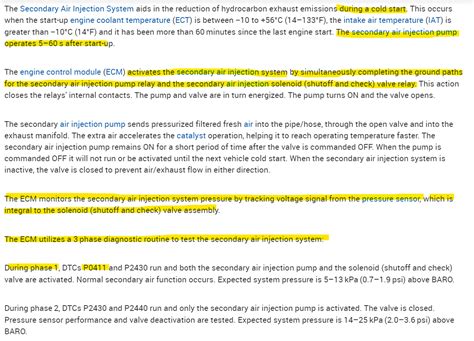 P0411 Code On VW 的图像结果