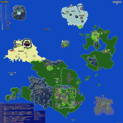 Secret of Mana - World Map