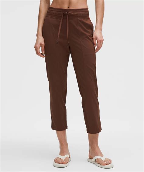 Lululemon Dance Studio Mid-rise Cropped Pants In Brown | ModeSens