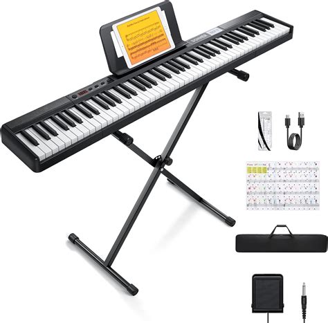 Donner Piano Keyboard 88 Keys, Beginner Digital India | Ubuy