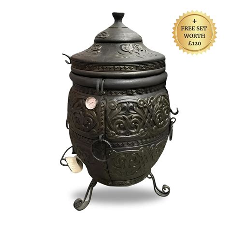 Handcrafted Authentic Clay Tandoor Ovens For Outdoor Cooking – Fire and ...