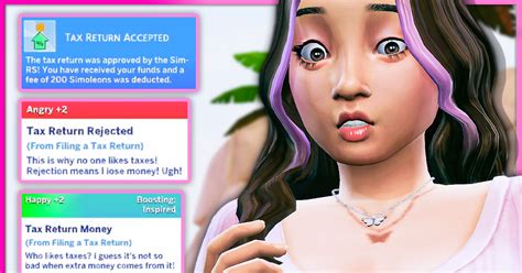 Image result for Sims 4 File Taxes Mod