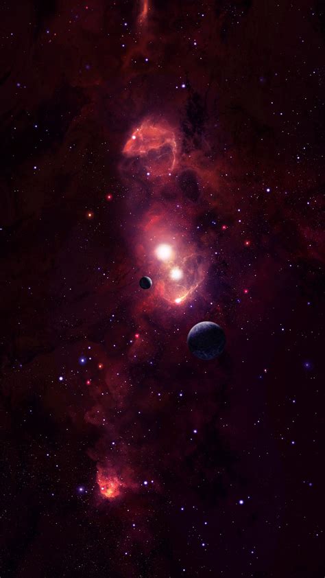 Download wallpaper 1440x2560 space, planets, cosmic space, galaxy ...