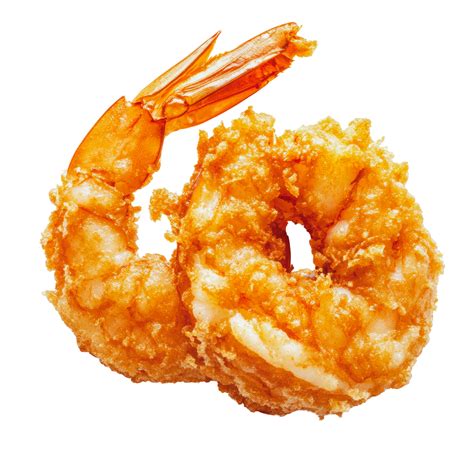 Crispy fried shrimp with golden batter 49240855 PNG