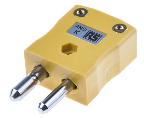 RS PRO | RS PRO Standard Thermocouple Connector for Use with Type K ...