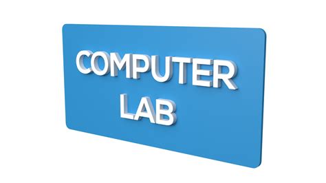 Computer Lab Sign Examples 的图像结果