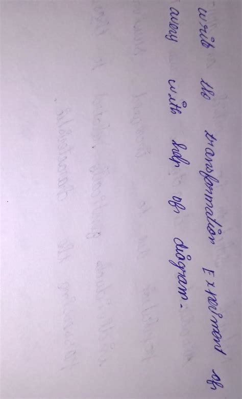 Write the transformation experiment of avery - Brainly.in