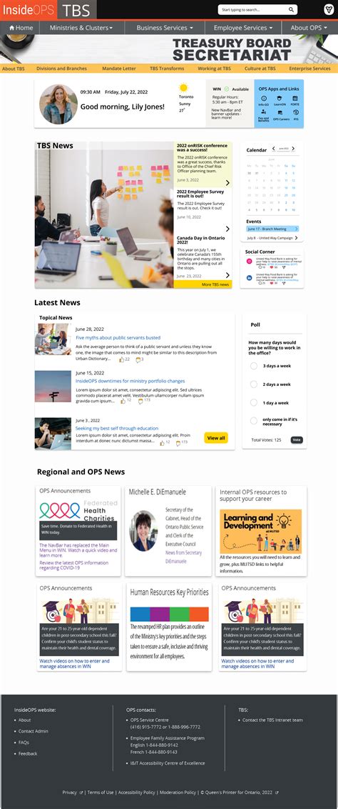 Intranet Homepage 的图像结果