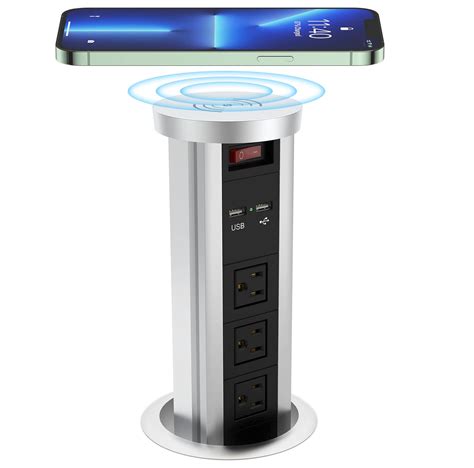 Automatic Pop Up Socket Pop Up Power Outlet With Wireless | Desertcart ...