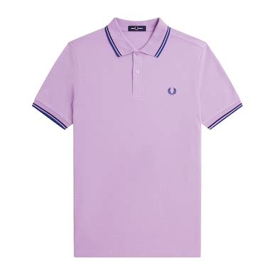 Buy Men Purple Short Sleeves M3600 Polo Online at The Collective - 1087904