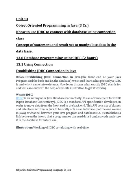 Database Programming Using JDBC 的图像结果