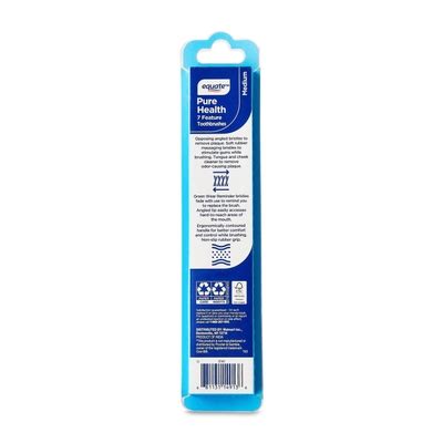 Equate Pure Health Toothbrush with Tongue & Cheek India | Ubuy