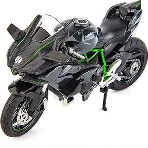 Tarak Superbike 1:12 Kawasaki Ninja H2R Motorcycle Model, Suspension ...