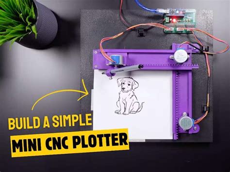 AUTO BOTIX Mini CNC Plotter (Writing Machine) DIY Project Only 3D ...