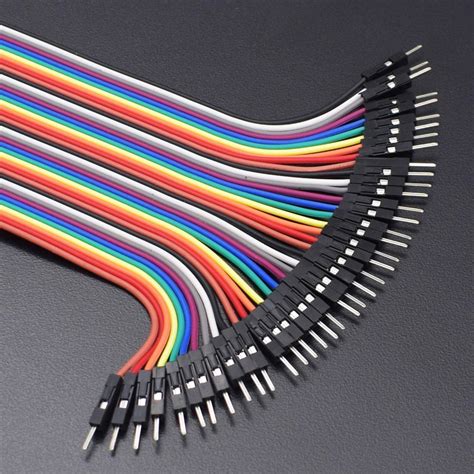 REES52® 20cm Male to Male Jumper wires ( jumper wires Male to Male ...