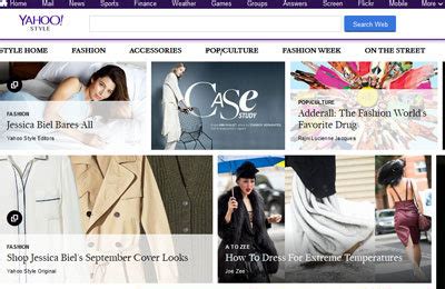 Yahoo adds 'Style' to digital magazine line-up - FashionNetwork India