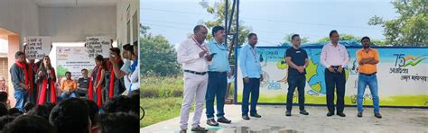 XISS and CMPDI organise ‘GO GREEN DRINK CLEAN’ campaign under Azadi Ka ...